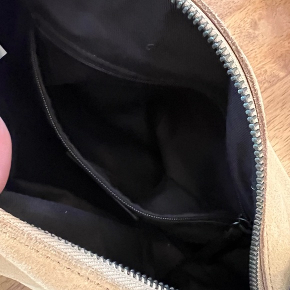 Banana Republic suede handbag tan & brown - Picture 12 of 15